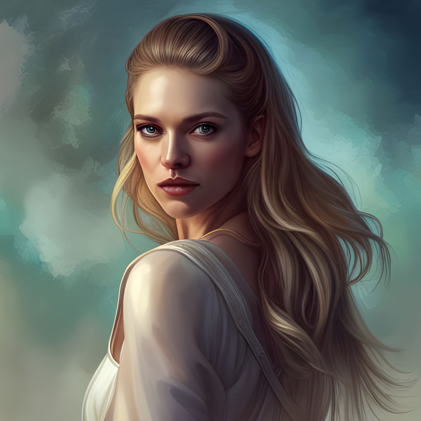 Sierra Skye as Teacher: Graffiti Art Portrait