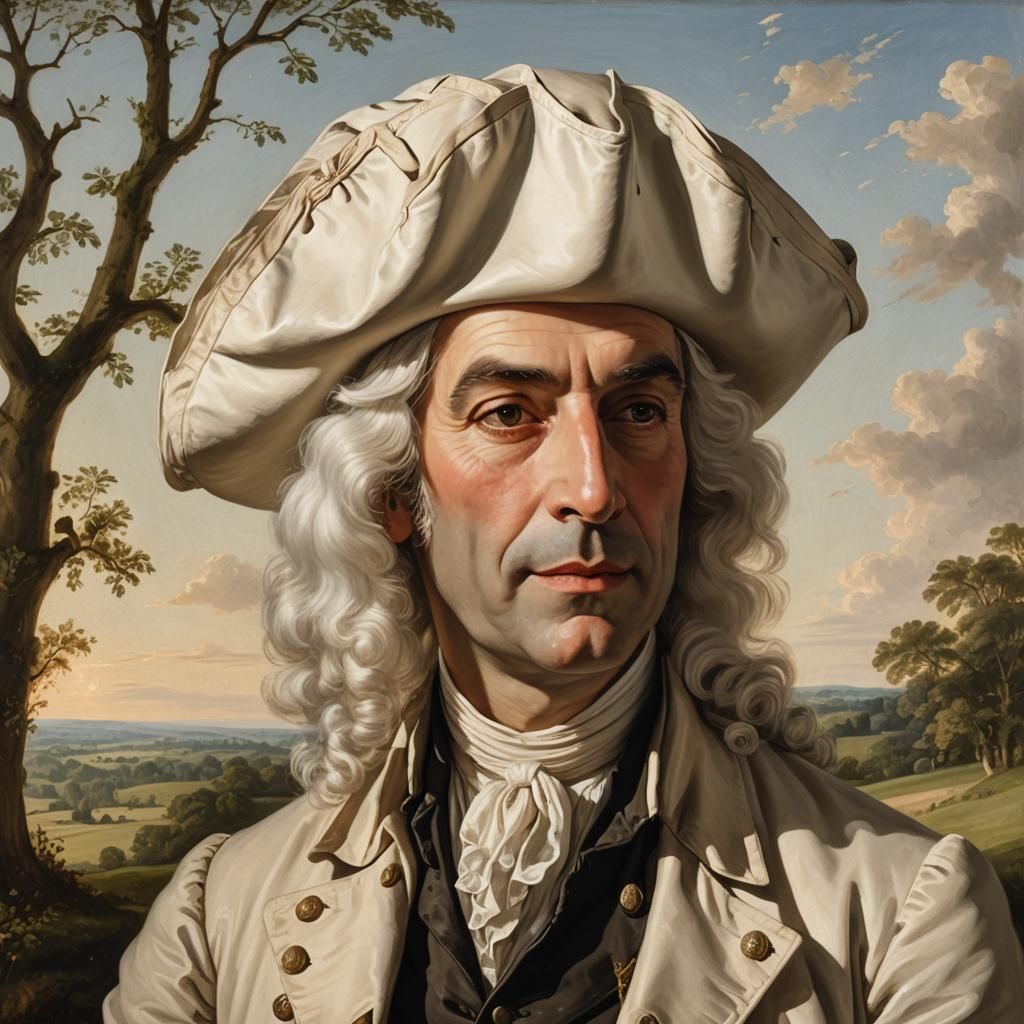 18th Century Portrait of a Gentleman in Gainsborough Style