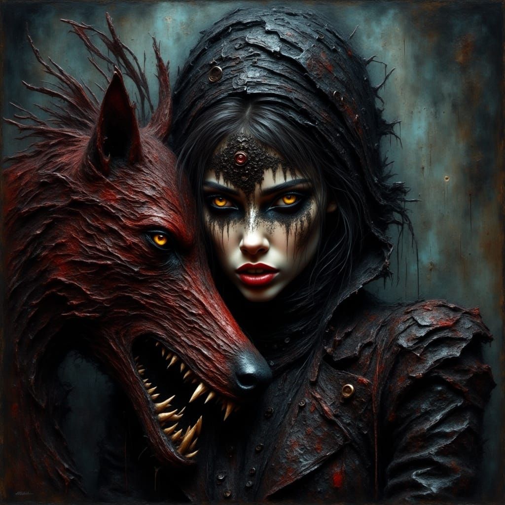 Little Black Riding Hood