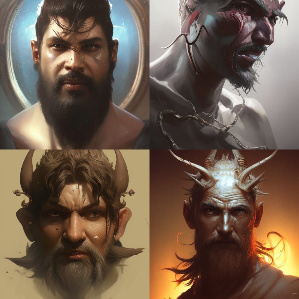 Bhaal God of Murder Portrait in Unreal Engine 5