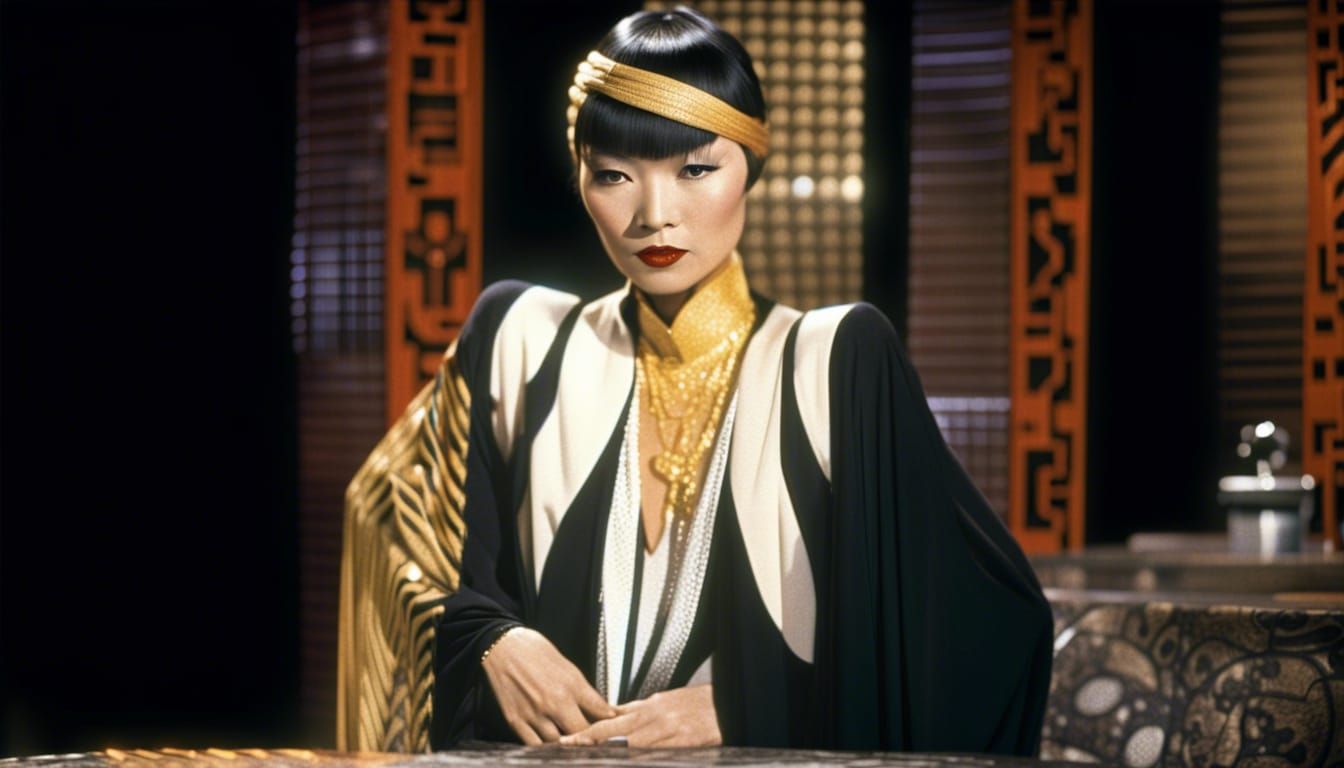 Anna May Wong in Blade Runner Outfit