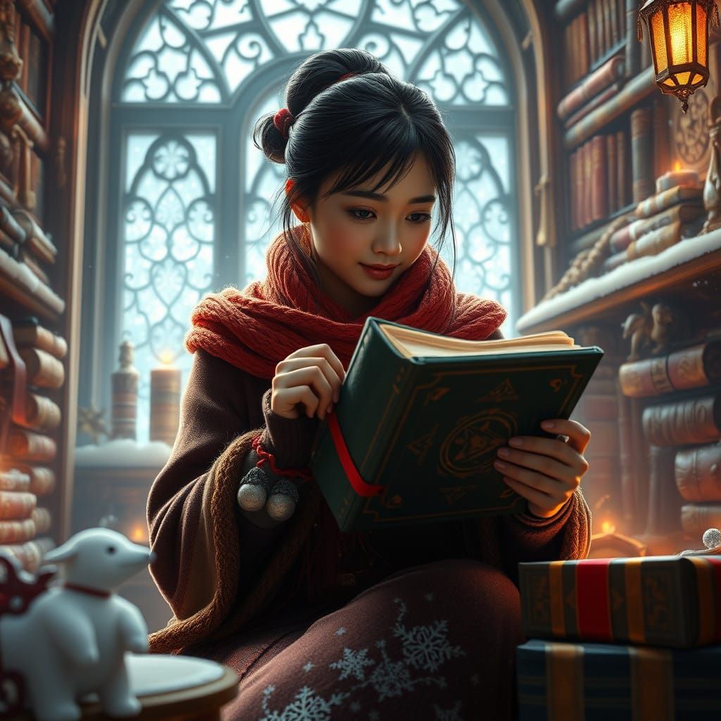 Mystical Gift Unveiling by the Elf-Faced Cho Chang