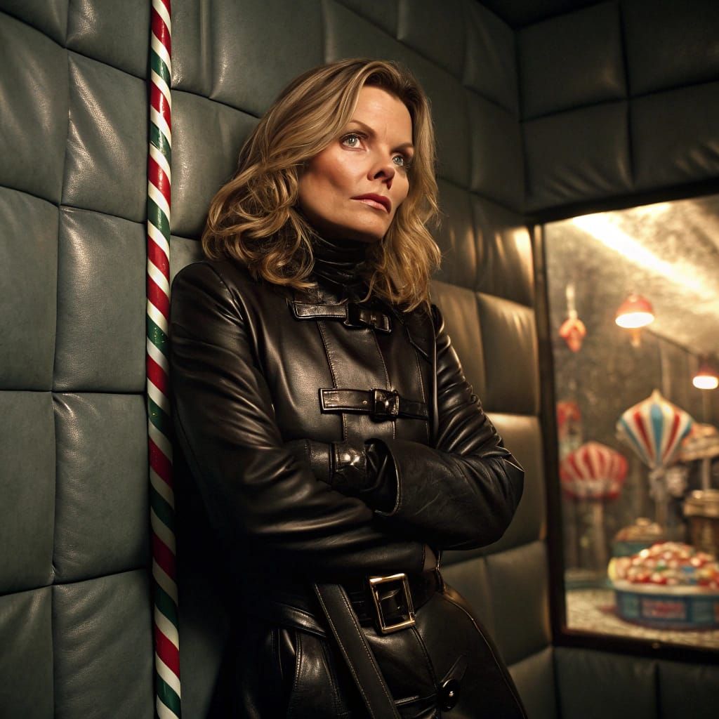 Michelle Pfeiffer as Whimsical Catwoman in Escape-Proof Stra...