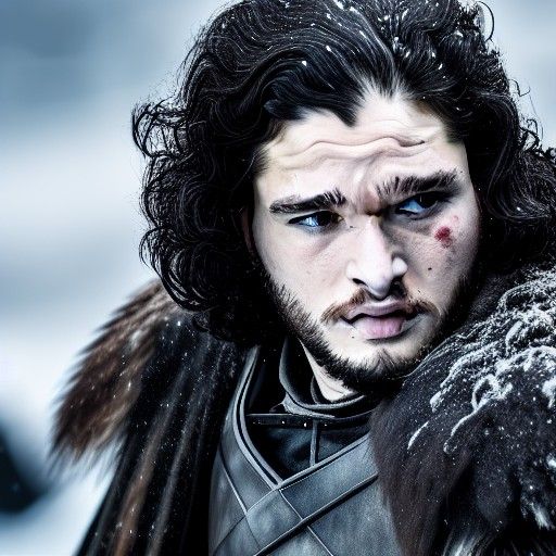Hyperdetailed 8k Photo of Jon Snow