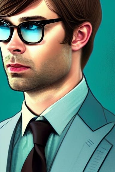 Chace Crawford as Johnny Cage in Photorealistic Portrait