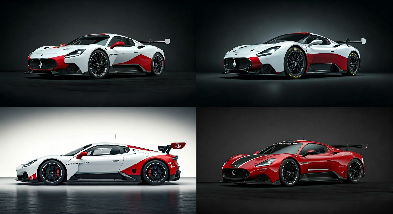 Futuristic Maserati MC20 GT3 Race Car Concept