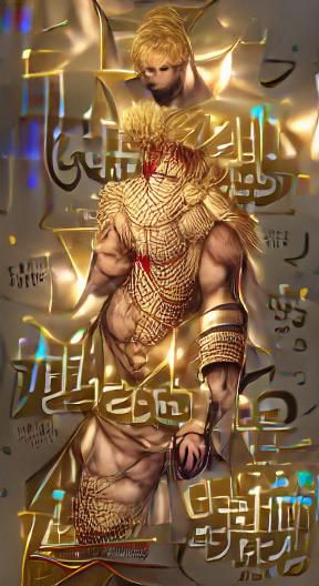 Epic Portrait of Gilgamesh, King of Uruk