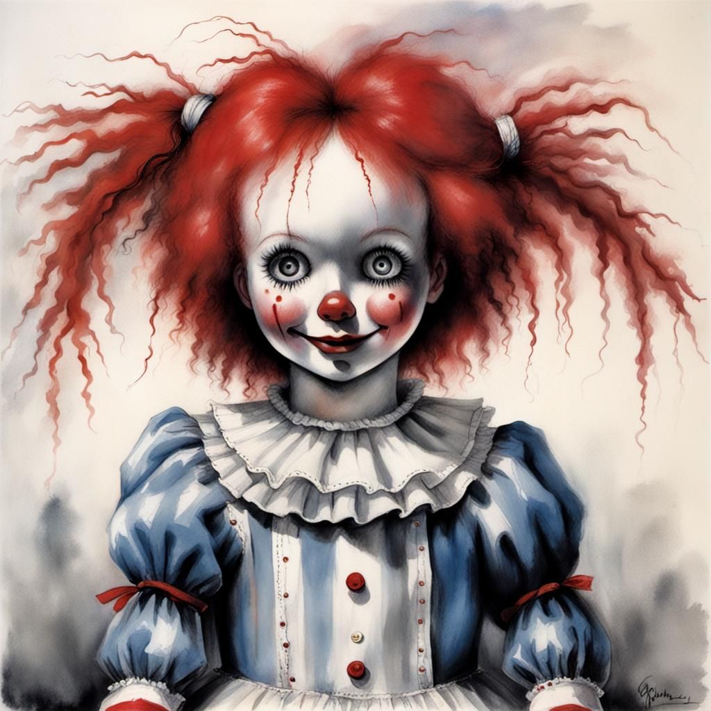 Raggedy Ann in Stephen Gammell Style