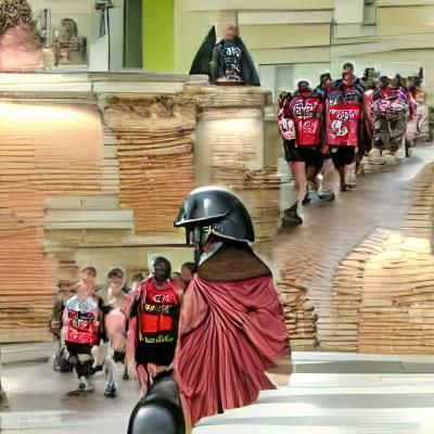 Darth Vader Leads a Roman Legion