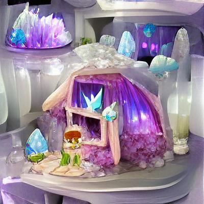 Enchanted Crystal Fairy Home