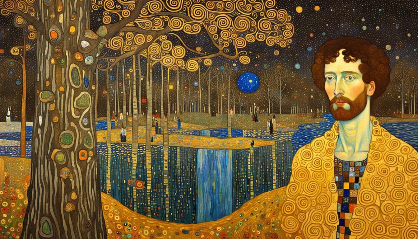 Ethereal Winged Figure: Wisdom Through Adversity