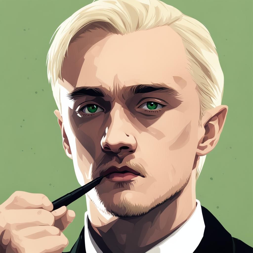 Draco Malfoy portrait