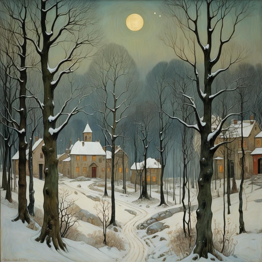 Winter Dreamscapes by Masters of Intricate Art
