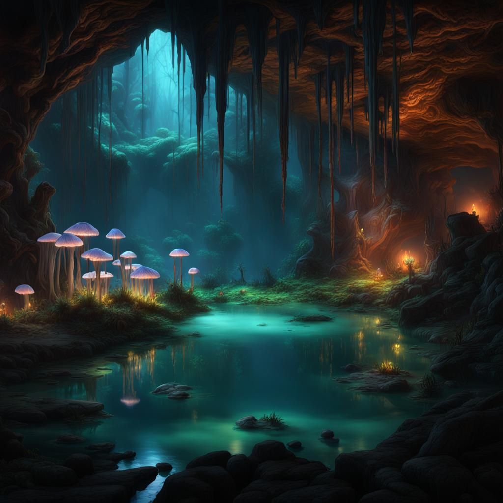 Mysterious cave