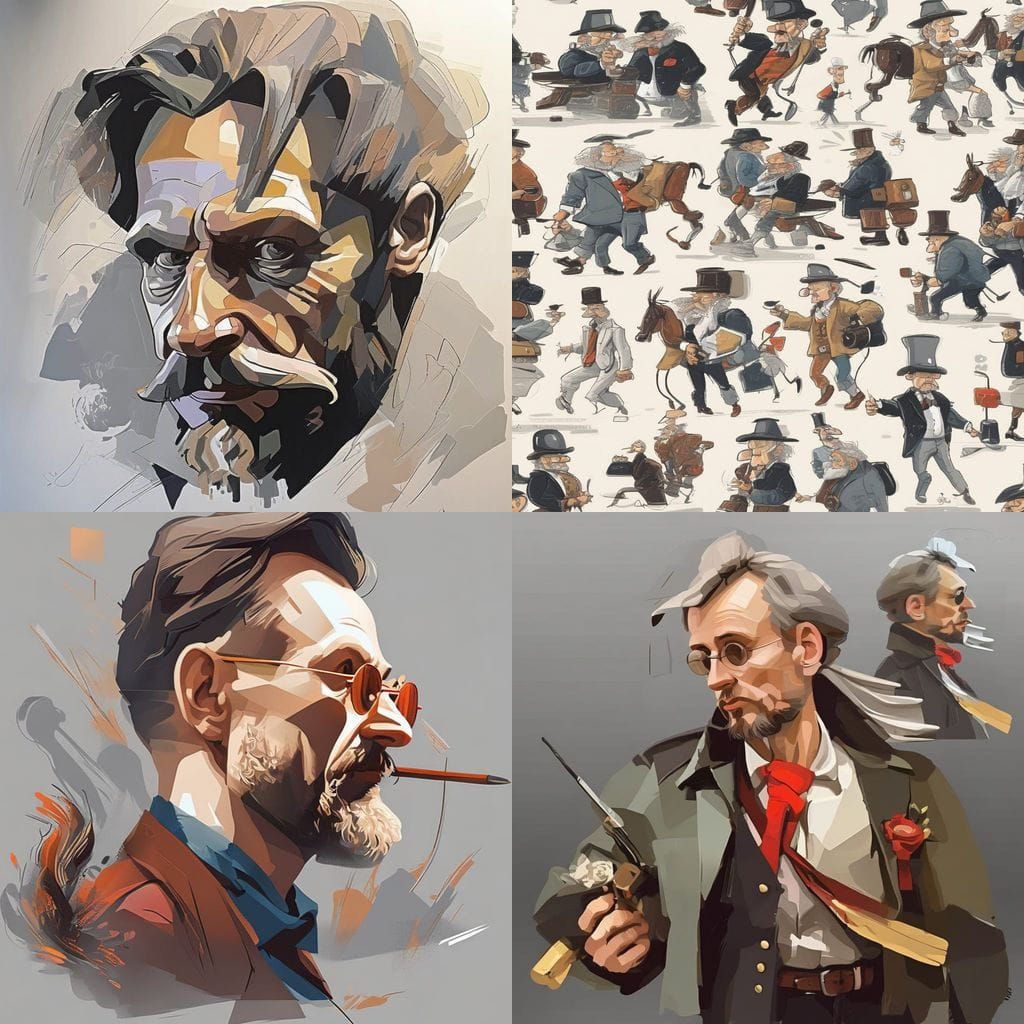 Artwork in the Style of Jacek Szynkarczuk