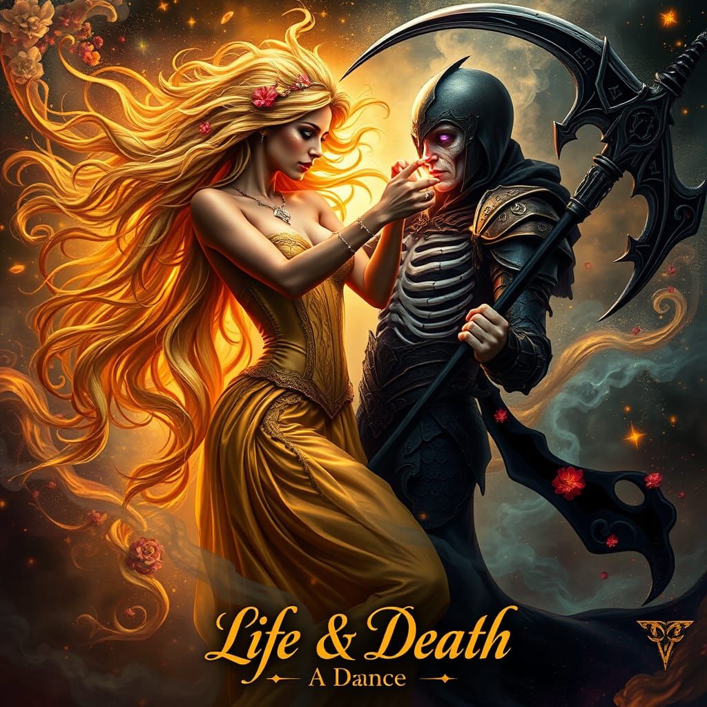 Ethereal Goddesses in a Passionate Dance