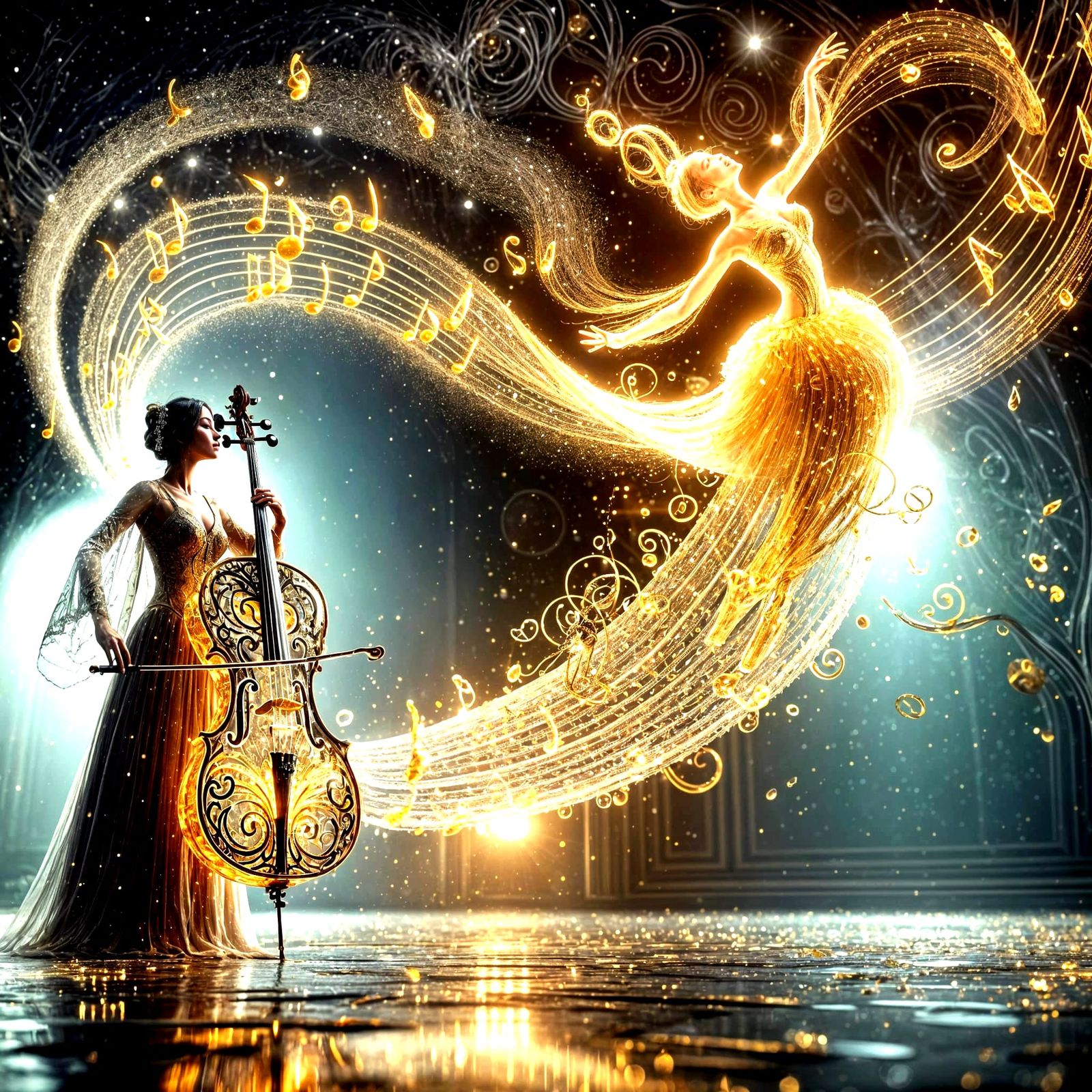 Creating the music of dance