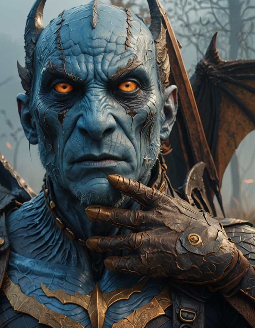 Fiendish Man in the Bog