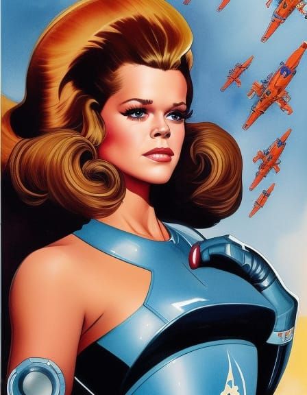 Monday's Space Babe Barbarella