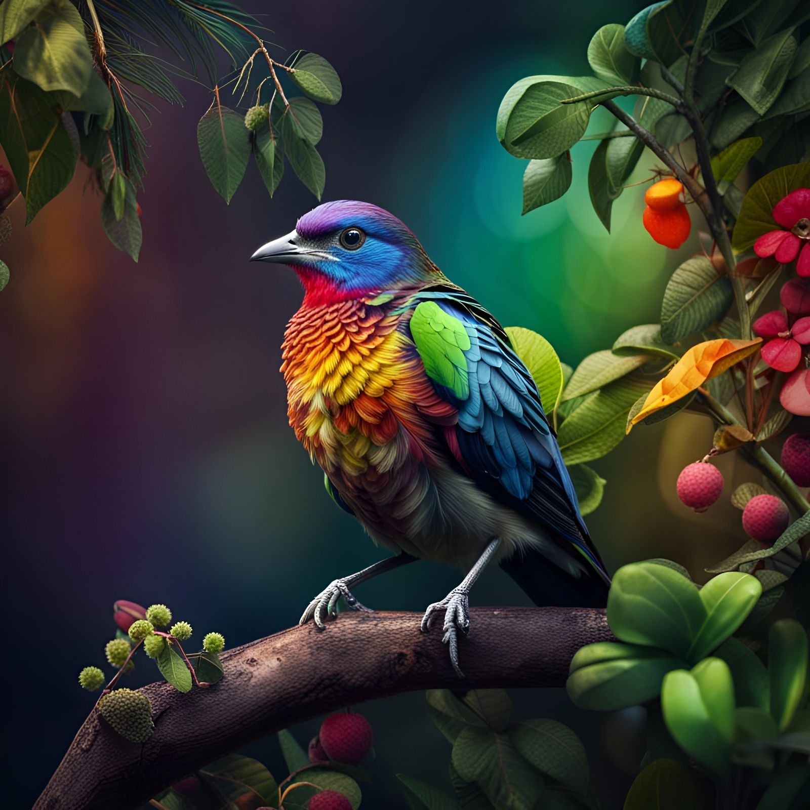 Rainbow Bird