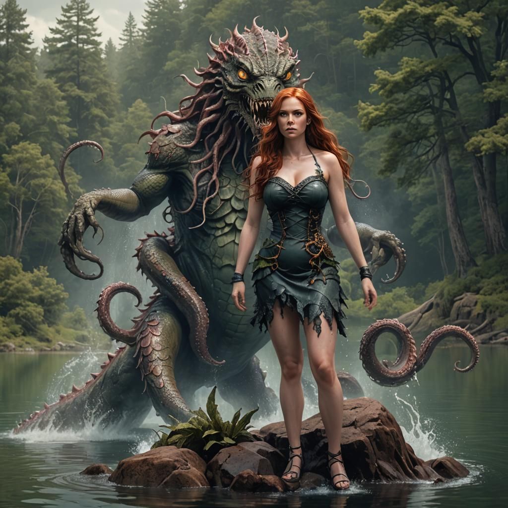 Auburn Beauty Threatened by Lake Monster