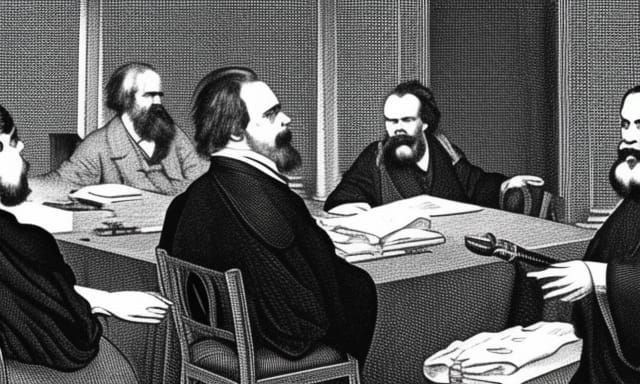 Historical Philosophers in a Great Debate