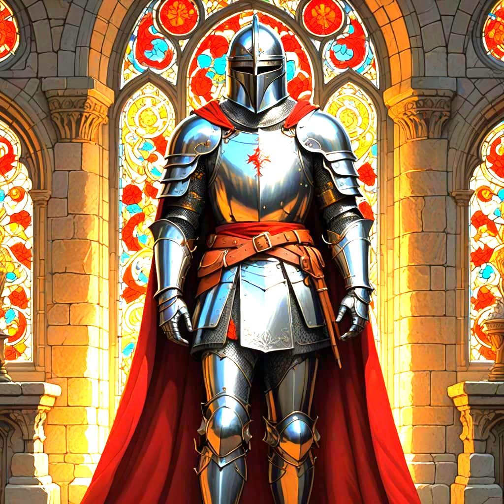 Medieval Knight in Armor
