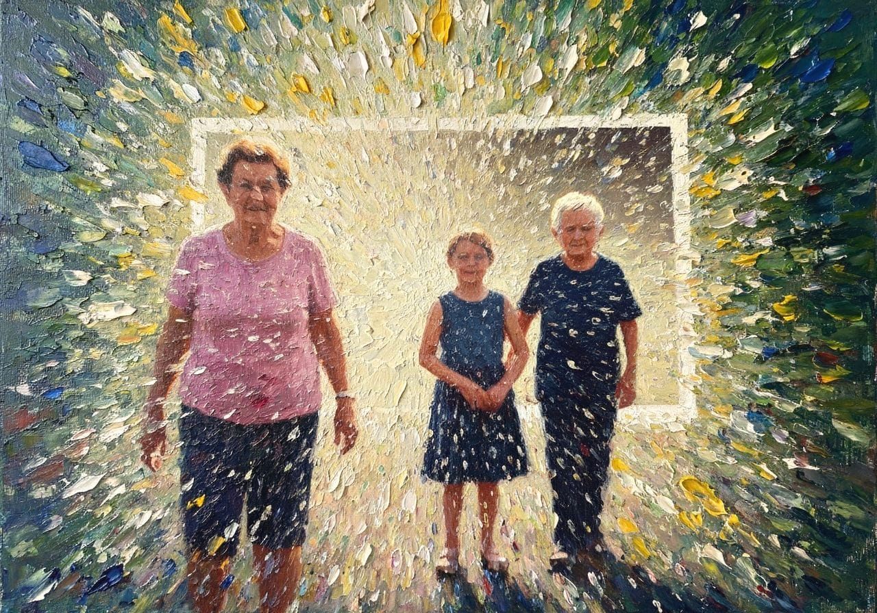 Impasto Family History Shimmering Portal
