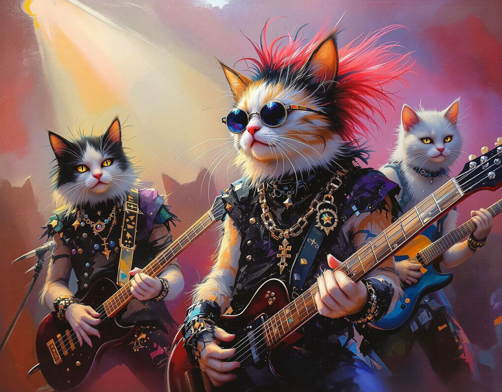 "Gen X Band; Scratch¢ore: Meows of Mayhem-1984"