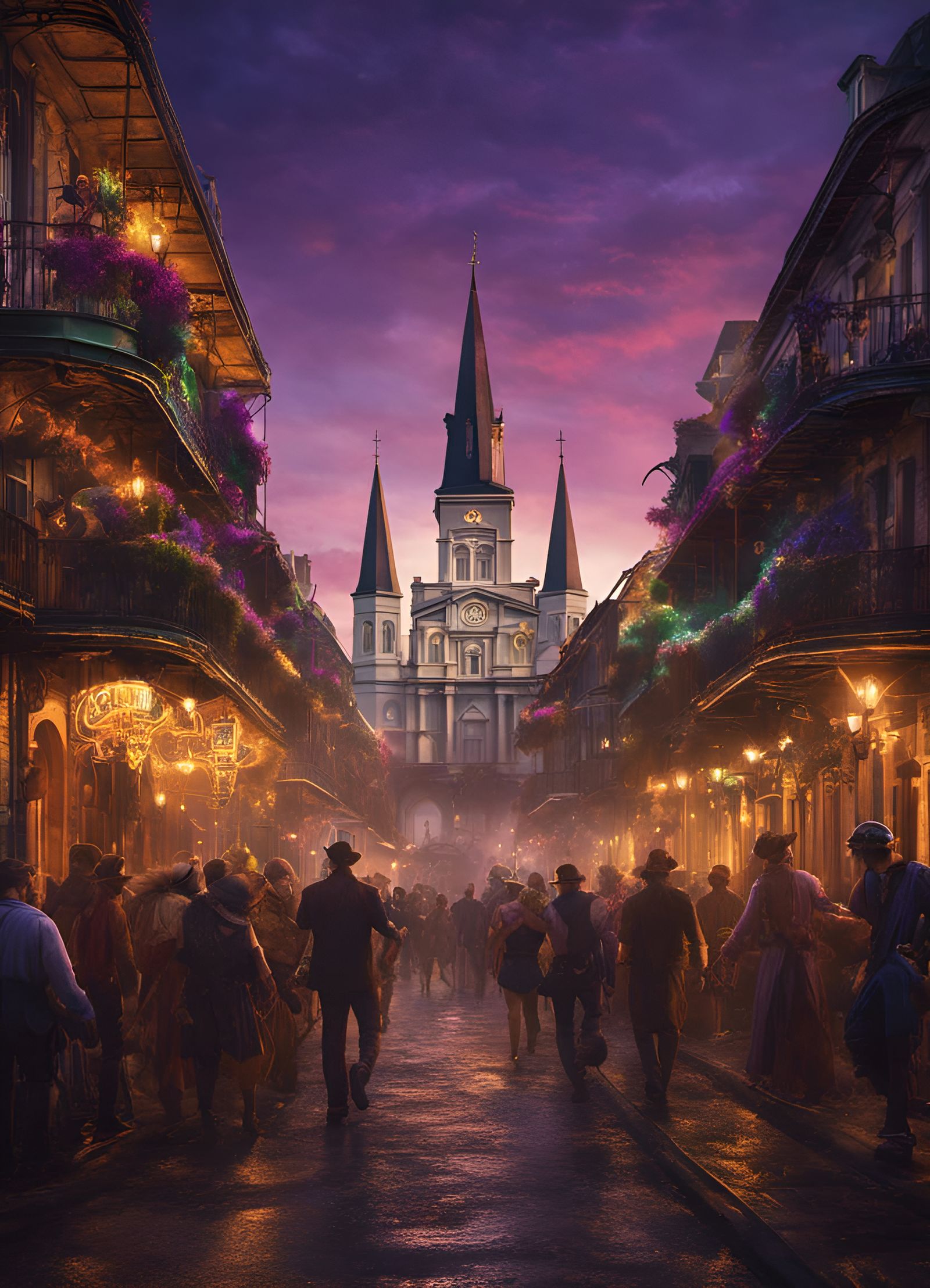 Mardi Gras in New Orleans