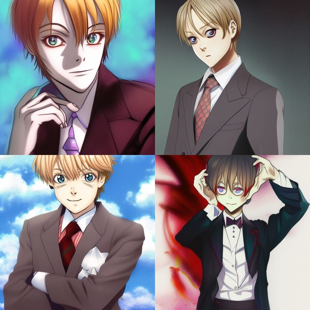 Niles Crane in Anime Key Visual Style