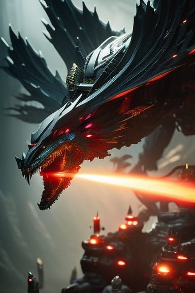 Mecha Wizard Cat in Gundam Style