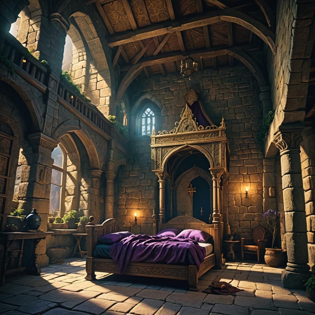 Adventurer's Rest in Medieval Fantasy Dormitory