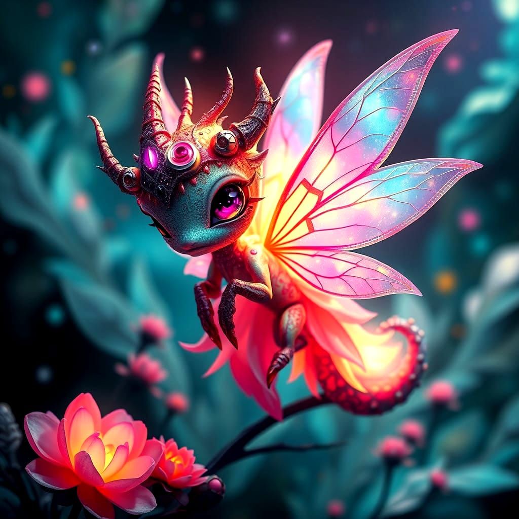 Aurawisp, The Mystical Dragon Fairy