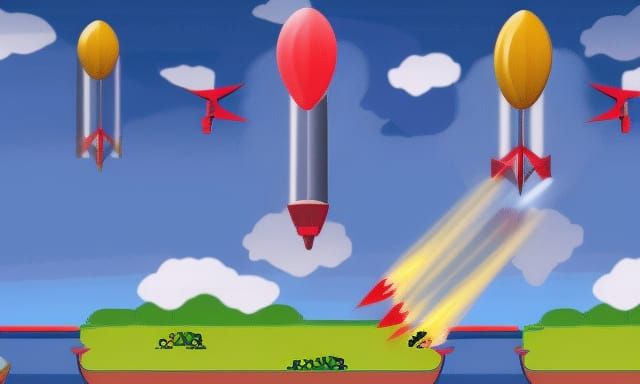Missile Command with Weather Balloons