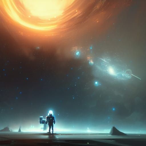 Blue Boy in Space: A Dark Fantasy Masterpiece