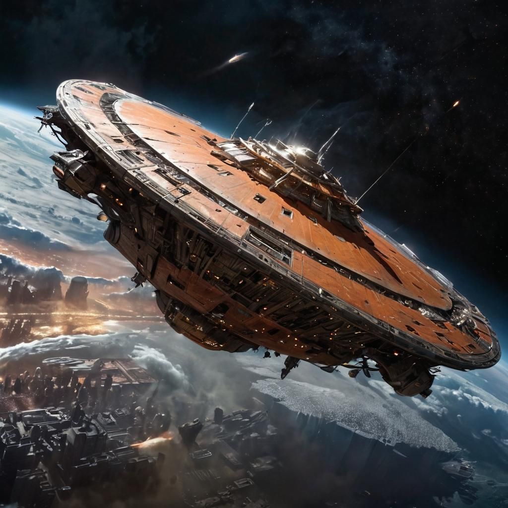 Sci-Fi Mothership Dominates New York City