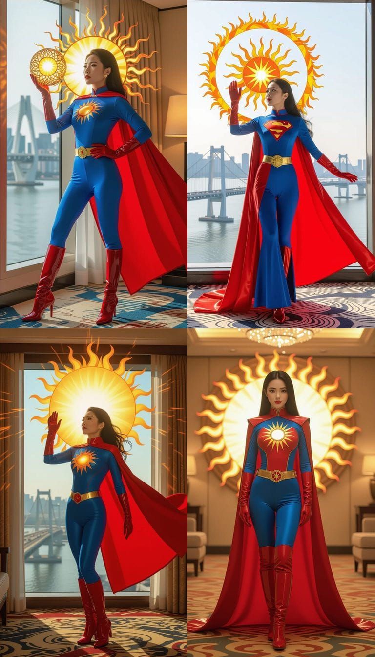 Superhero Transformation of Chinese Journalist in 360 View