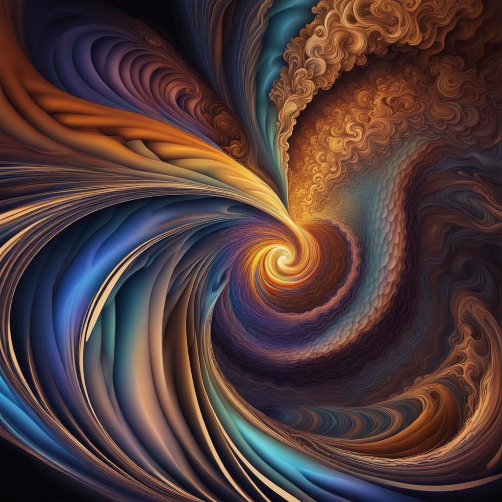 Explosion of Light: Abstract Spiritual Creation