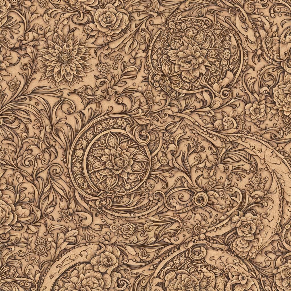 Leather Wallet Pattern for Laser Cutting
