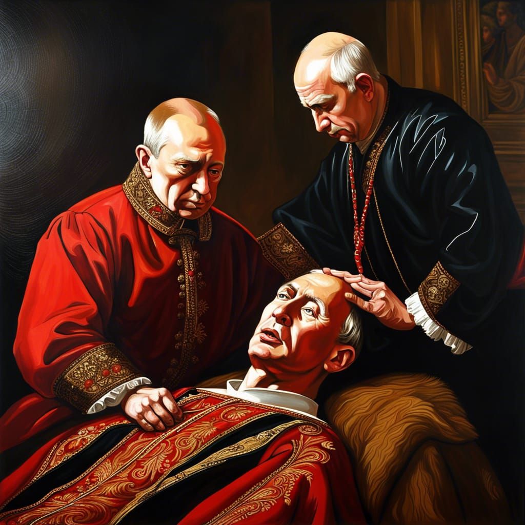 Putin Decapitates Prigozhin in Baroque Horror Style