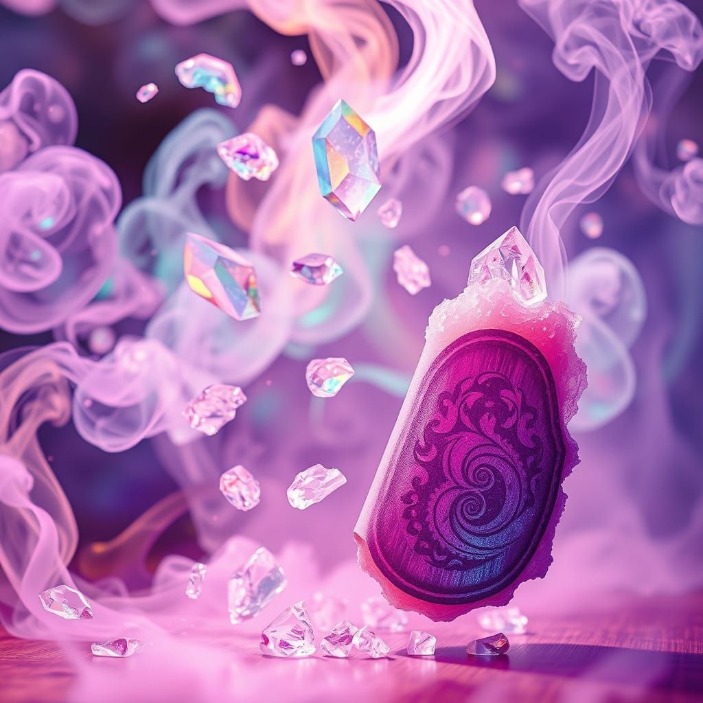 Vibrant Crystal Witches' Realm