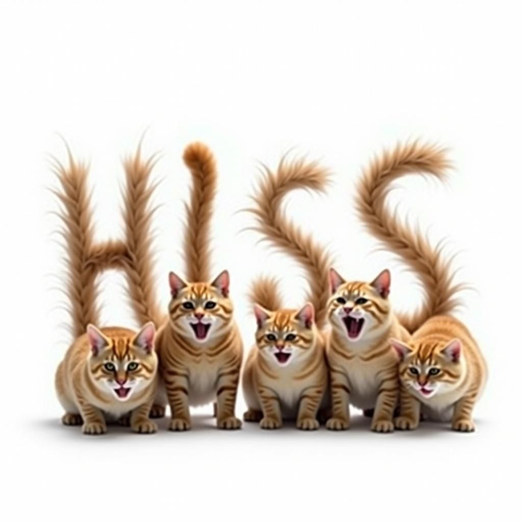 HISS! Cats hissing.