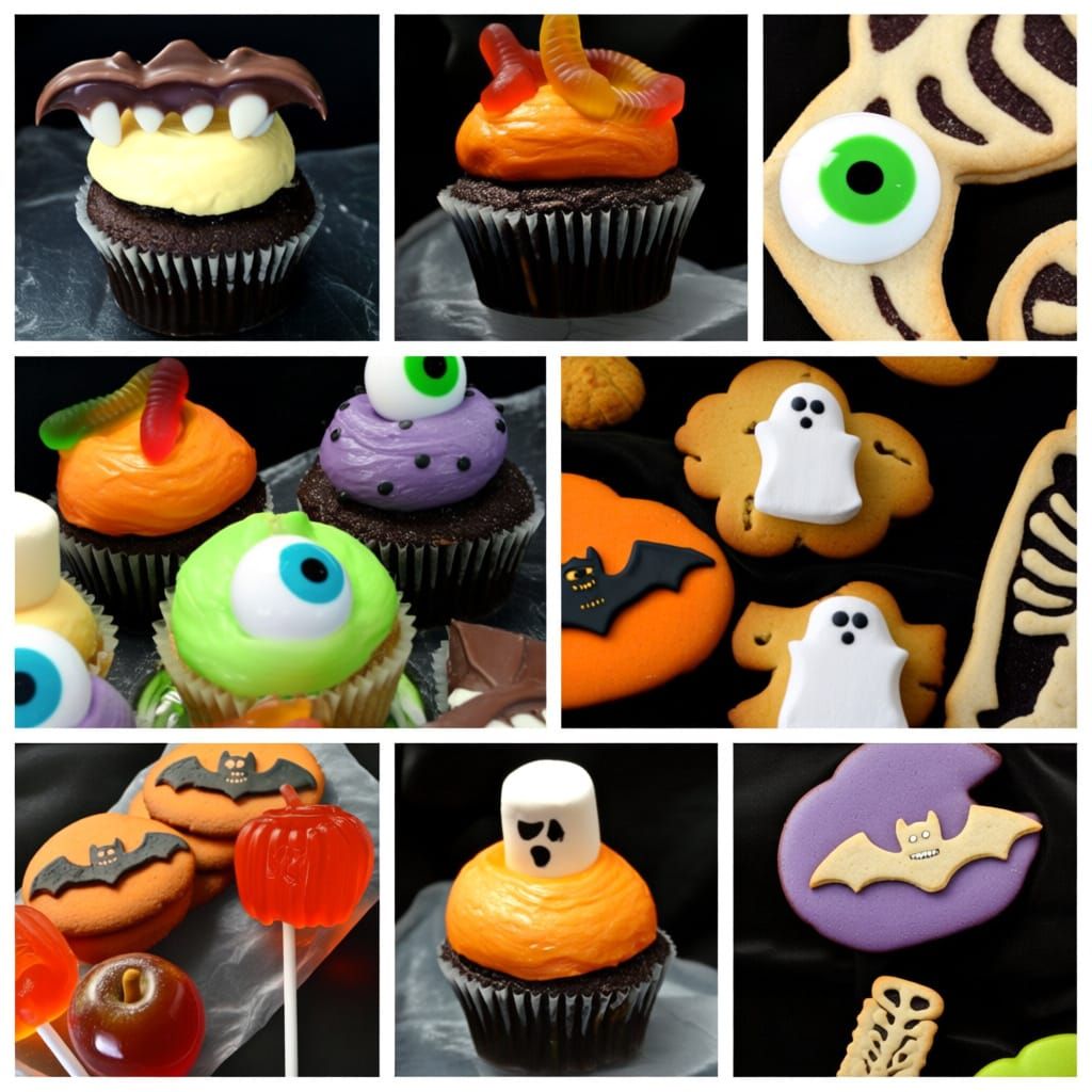 Halloween Treats: Spooky Cupcakes & Candied Eyeballs
