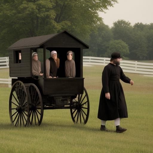 Simple Image of Amish Life