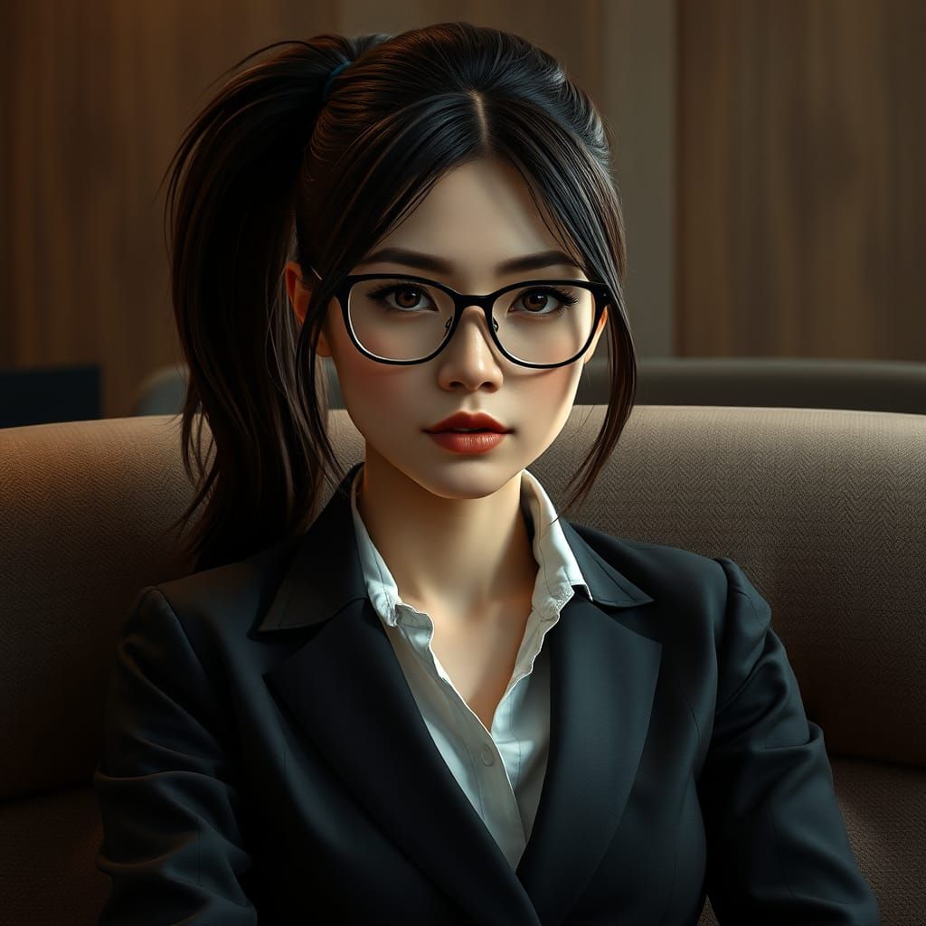 Indonesian Idol Manager in Detailed Matte Painting