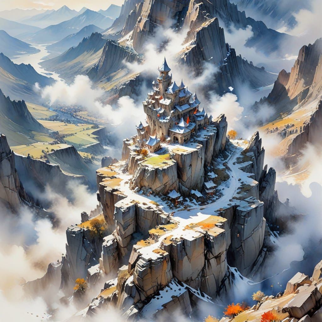 Dragon's Nest: Watercolour Art Fusion