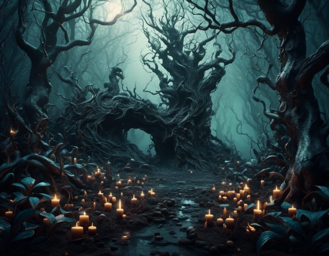 Buttercream Fairy in Overgrown Enchanted Forest