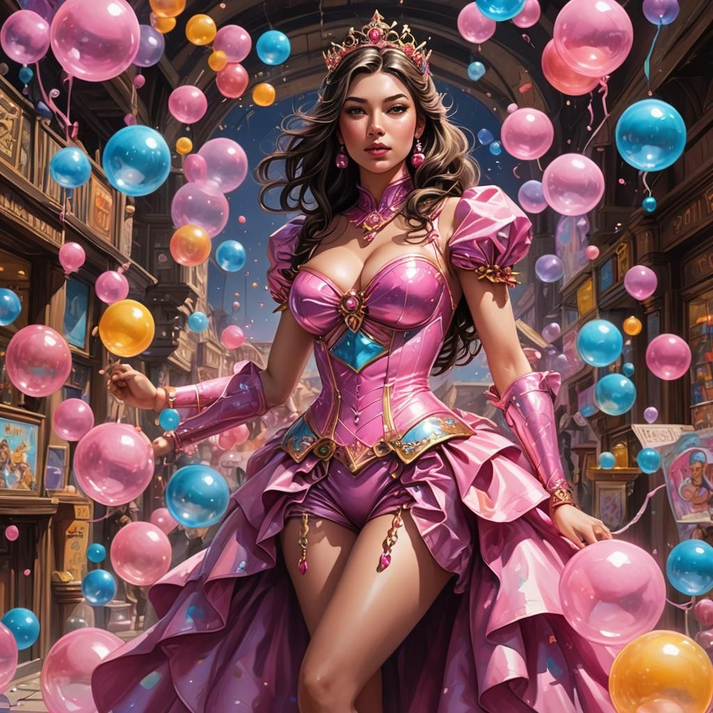 bubble gum queen