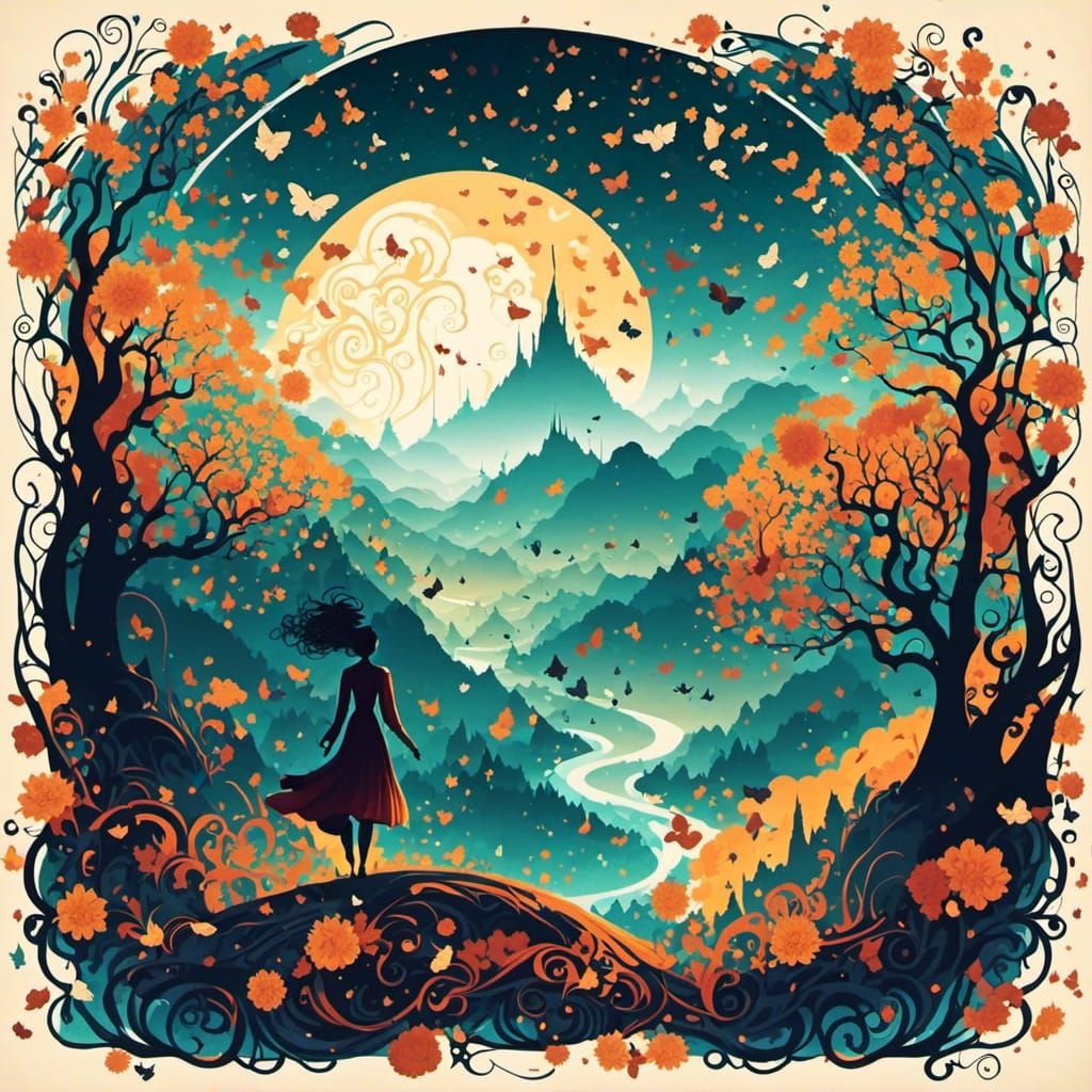 Abstract Portrait of Memory and Experience